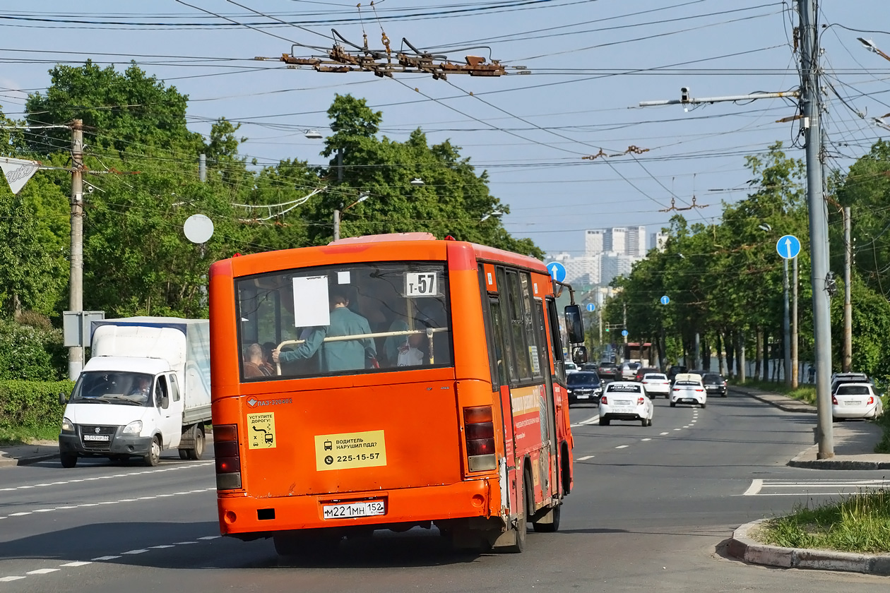 Нижегородская область, ПАЗ-320402-05 № М 221 МН 152