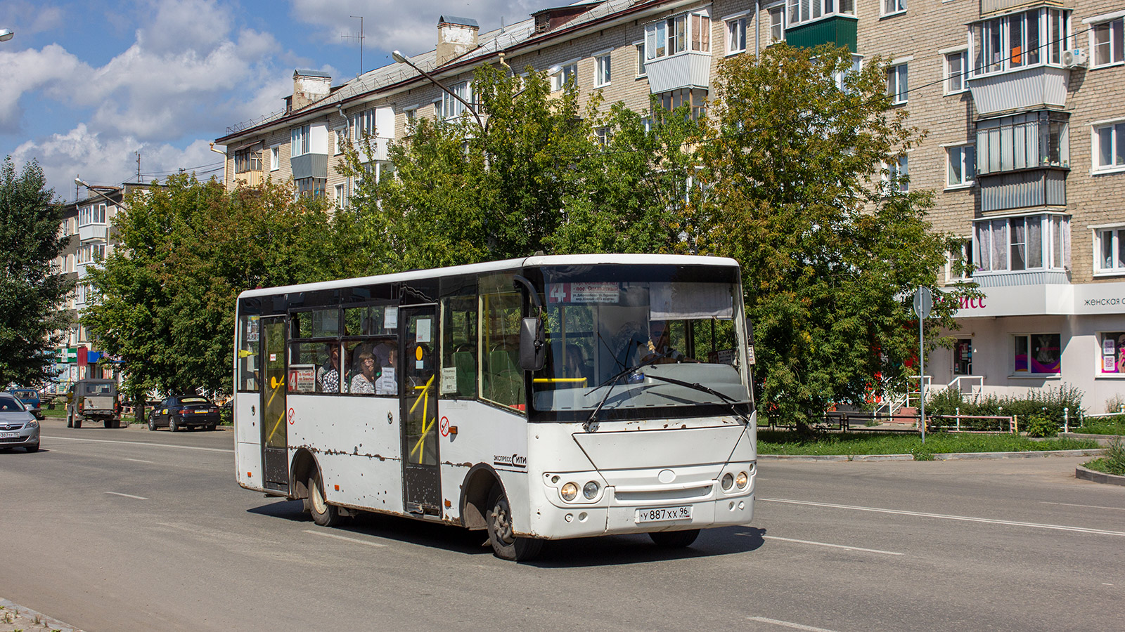 Свердловская область, Богдан А20111 № У 887 ХХ 96