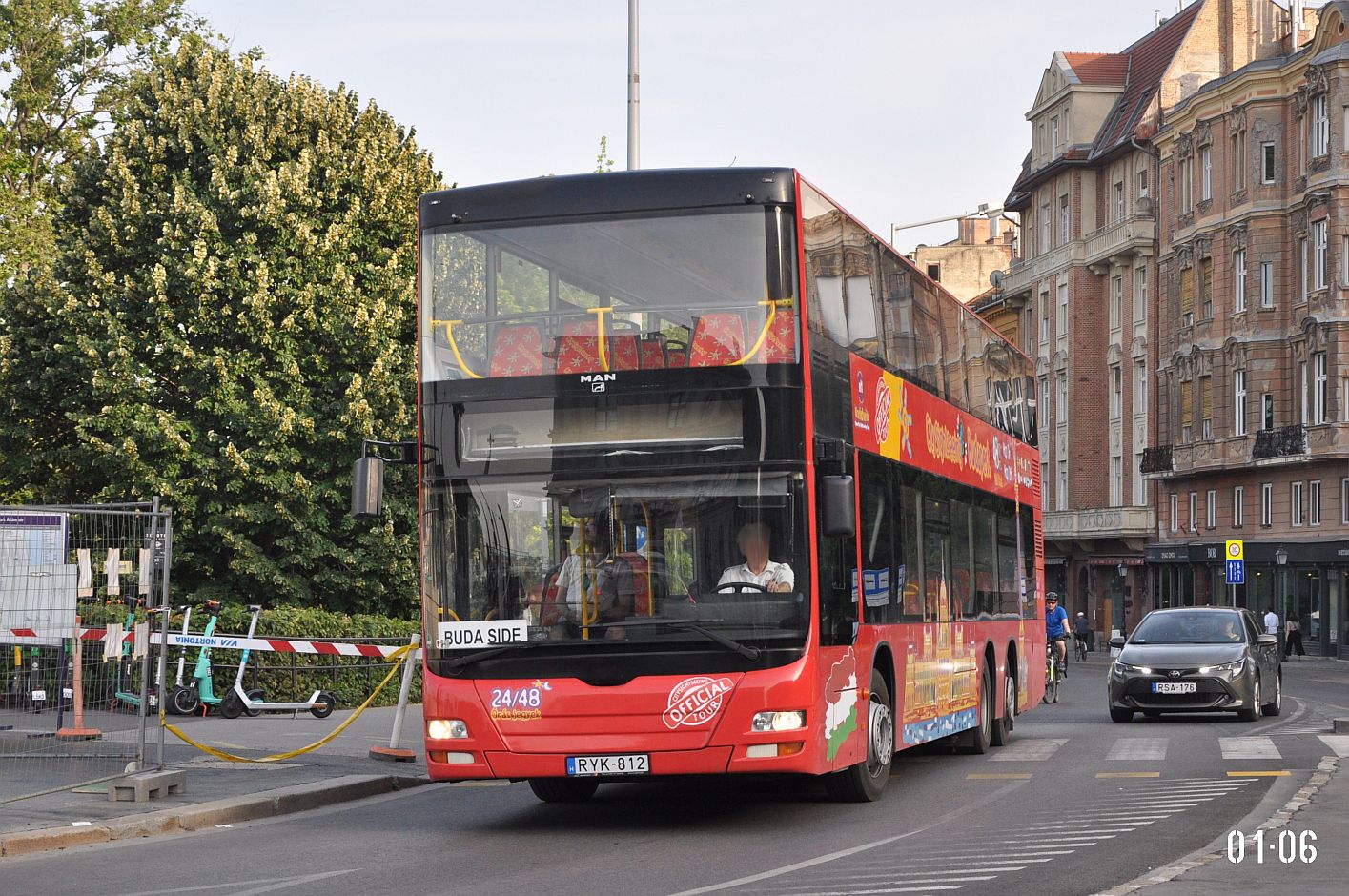 Венгрия, MAN A39 Lion's City DD ND313 № RYK-812