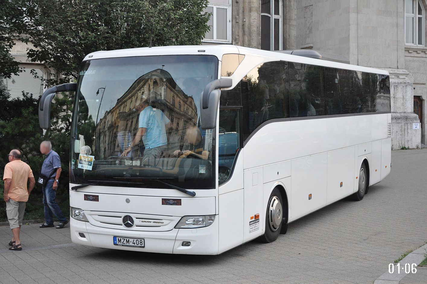Венгрия, Mercedes-Benz Tourismo II 15RHD № MZM-408