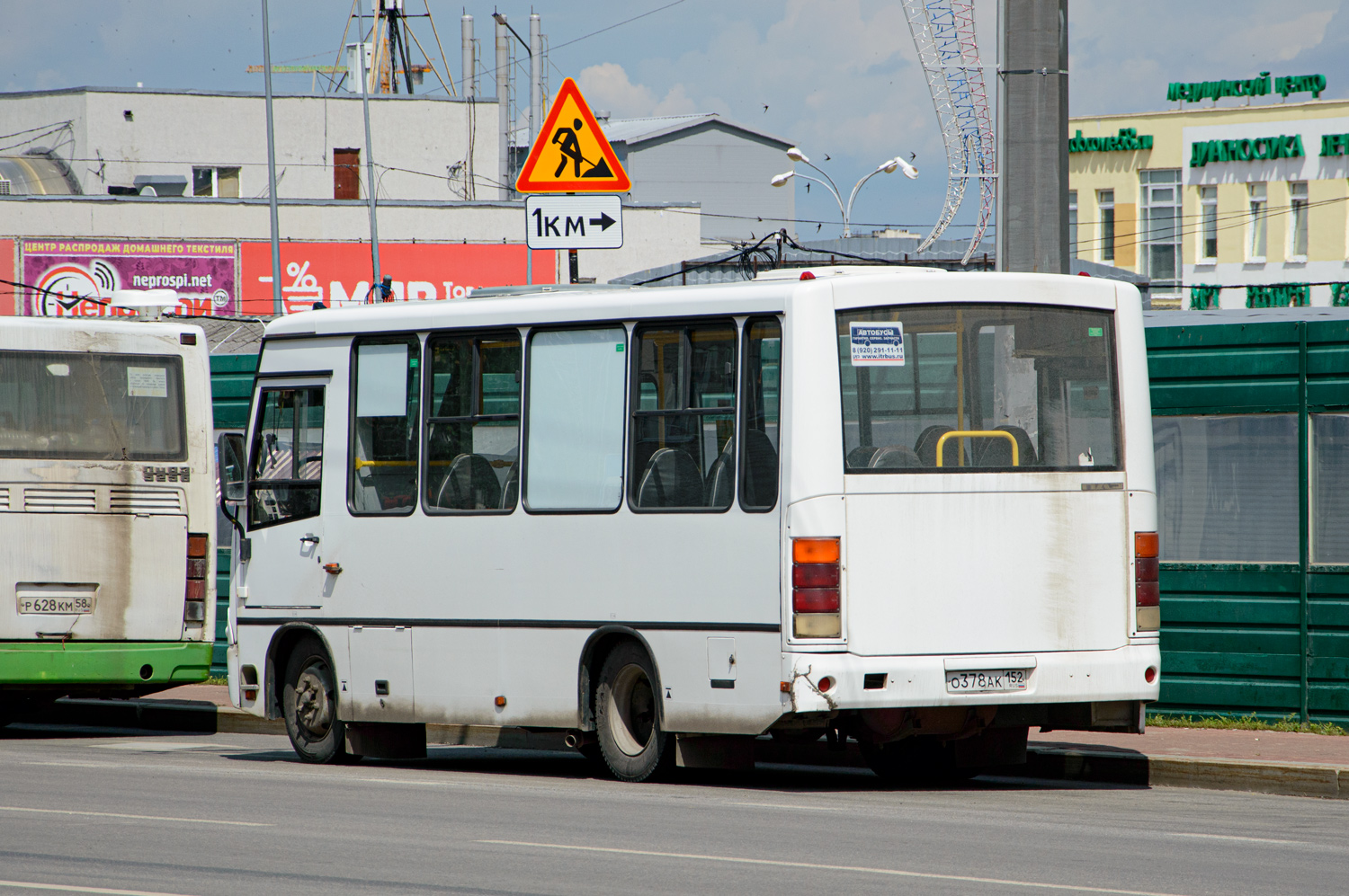 Пензенская область, ПАЗ-320302-08 № О 378 АК 152