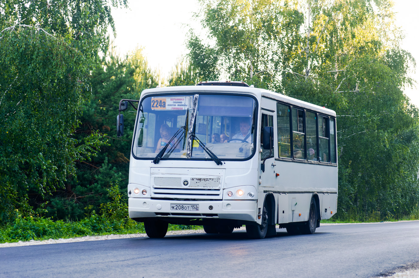 Нижегородская область, ПАЗ-320402-05 № К 208 ОТ 152