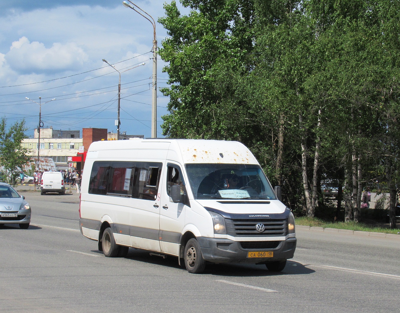 Удмуртия, Луидор-22370D (Volkswagen Crafter) № СА 060 18