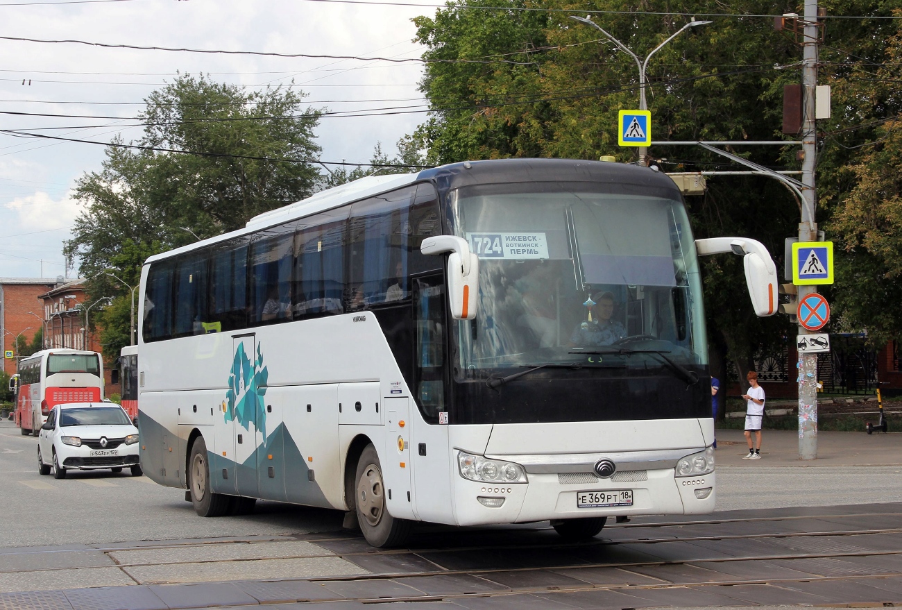 Удмуртия, Yutong ZK6122H9 № Е 369 РТ 18