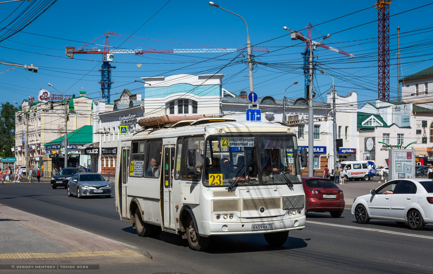 Томская область, ПАЗ-32054 № Е 459 КА 70