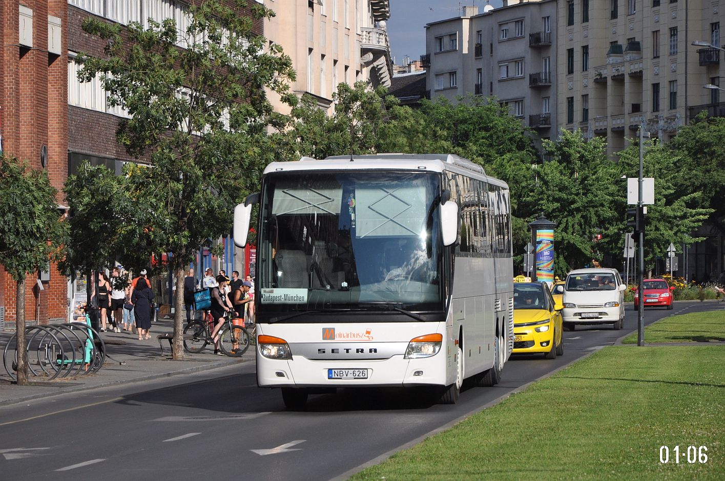 Венгрия, Setra S417GT-HD № NBV-626