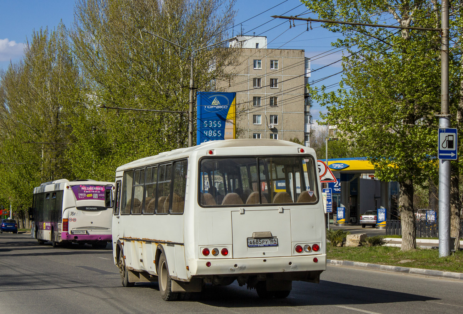 Саратовская область, ПАЗ-4234-04 № А 685 РУ 164