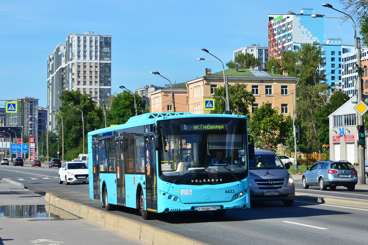 Санкт-Петербург, Volgabus-5270.G4 (LNG) № 6433
