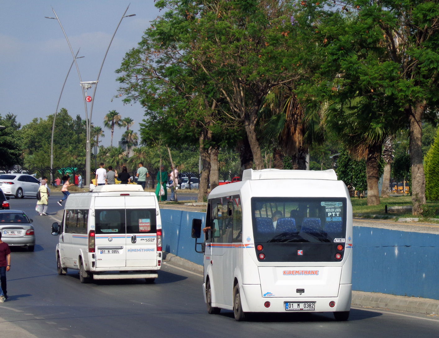 Турция, FIAT Ducato № 64; Турция, Karsan Jest № 35