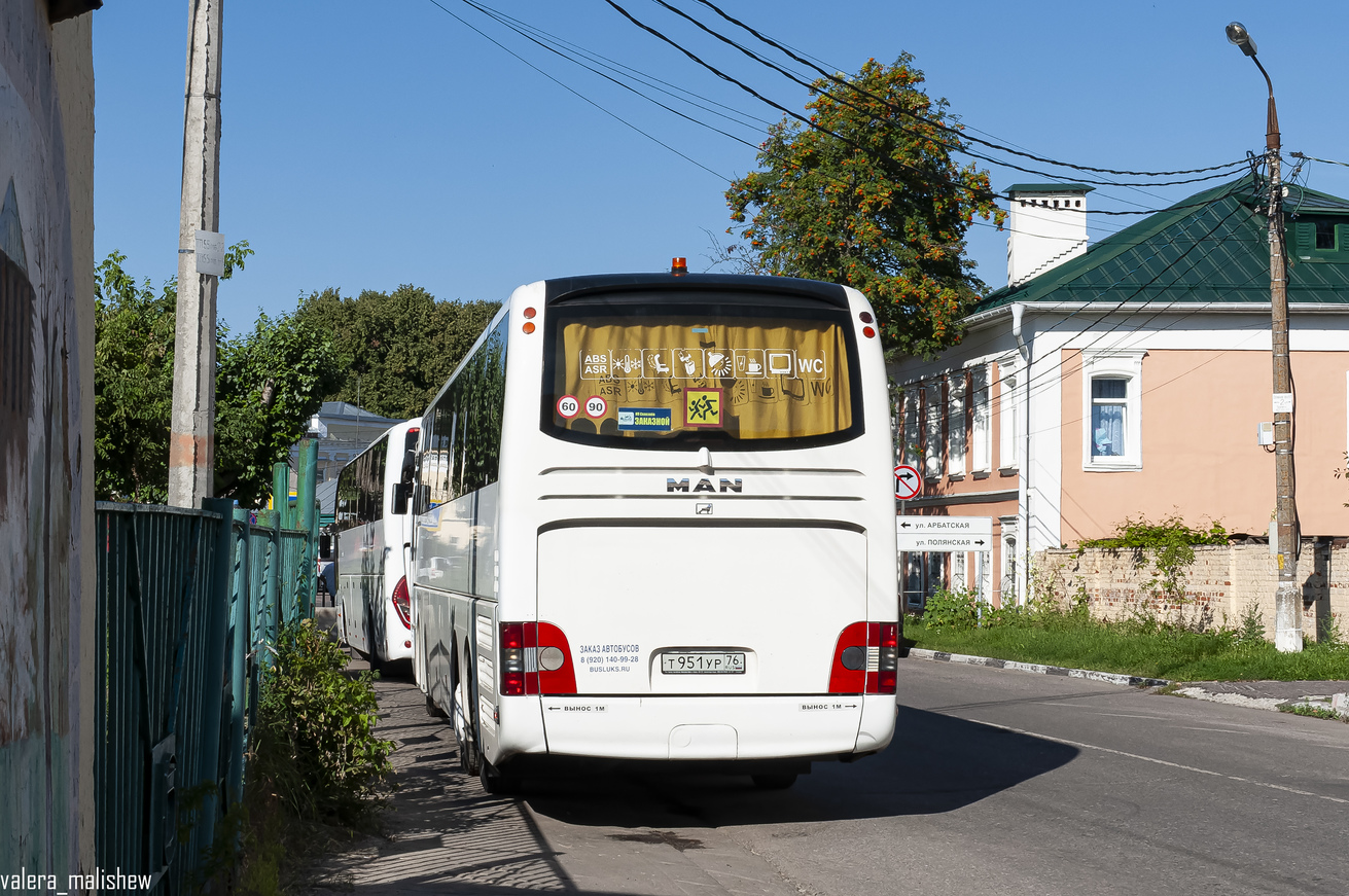 Ярославская область, MAN R08 Lion's Coach L RHC444 L № Т 951 УР 76