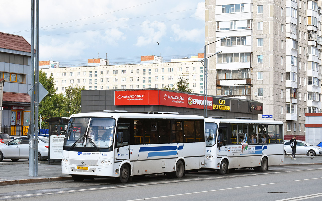 Тюменская область, ПАЗ-320414-05 "Вектор" (1-2) № 386