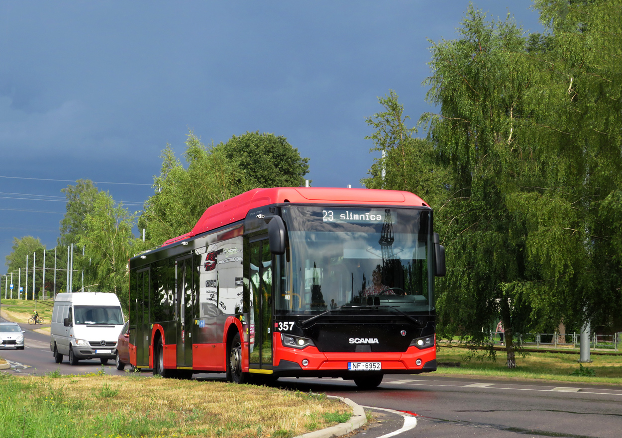 Латвія, Scania Citywide LF II 12.1 № 357