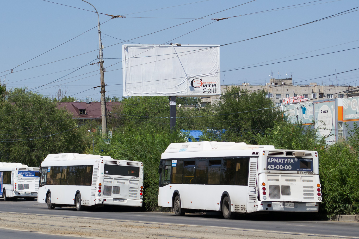 Волгоградская область, ЛиАЗ-5292.67 (CNG) № 4215; Волгоградская область, ЛиАЗ-5292.67 (CNG) № 4067