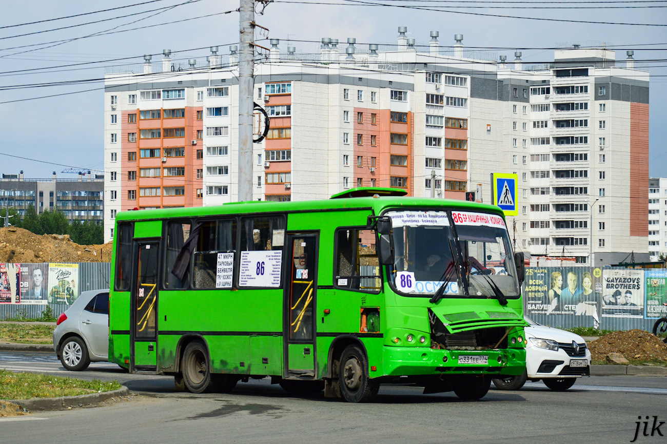 Челябинская область, ПАЗ-320402-05 № О 331 ЕЕ 774