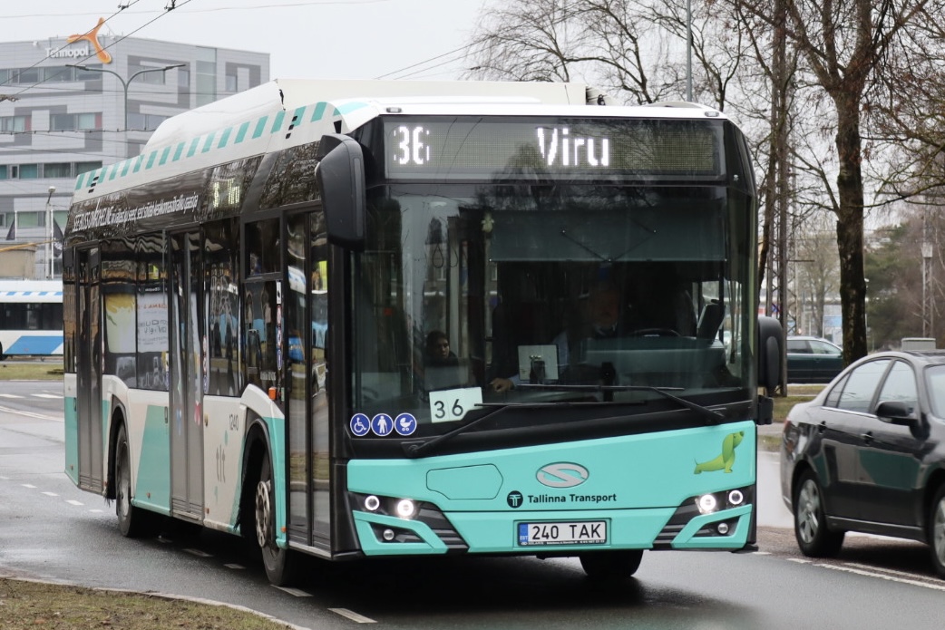 Эстония, Solaris Urbino IV 12 CNG № 1240