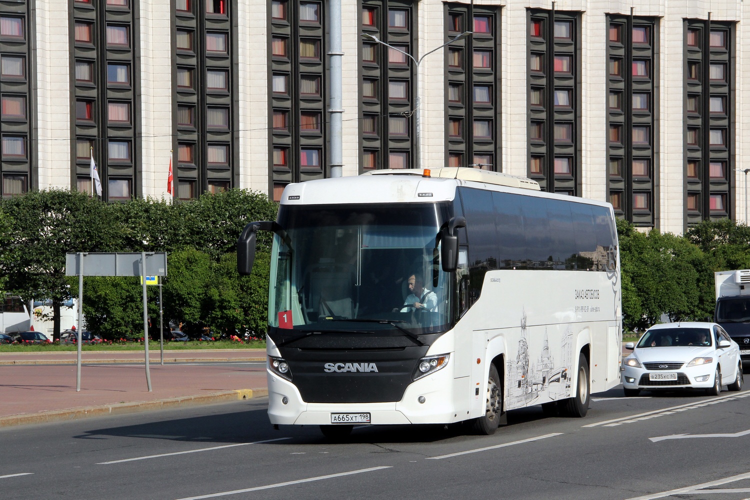 Санкт-Петербург, Scania Touring HD 12.0 № А 665 ХТ 198