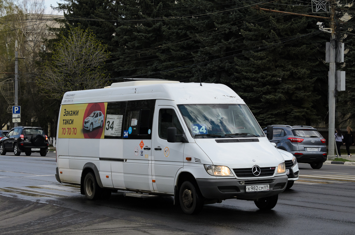 Тульская область, Луидор-223236 (MB Sprinter Classic) № Х 982 СМ 69