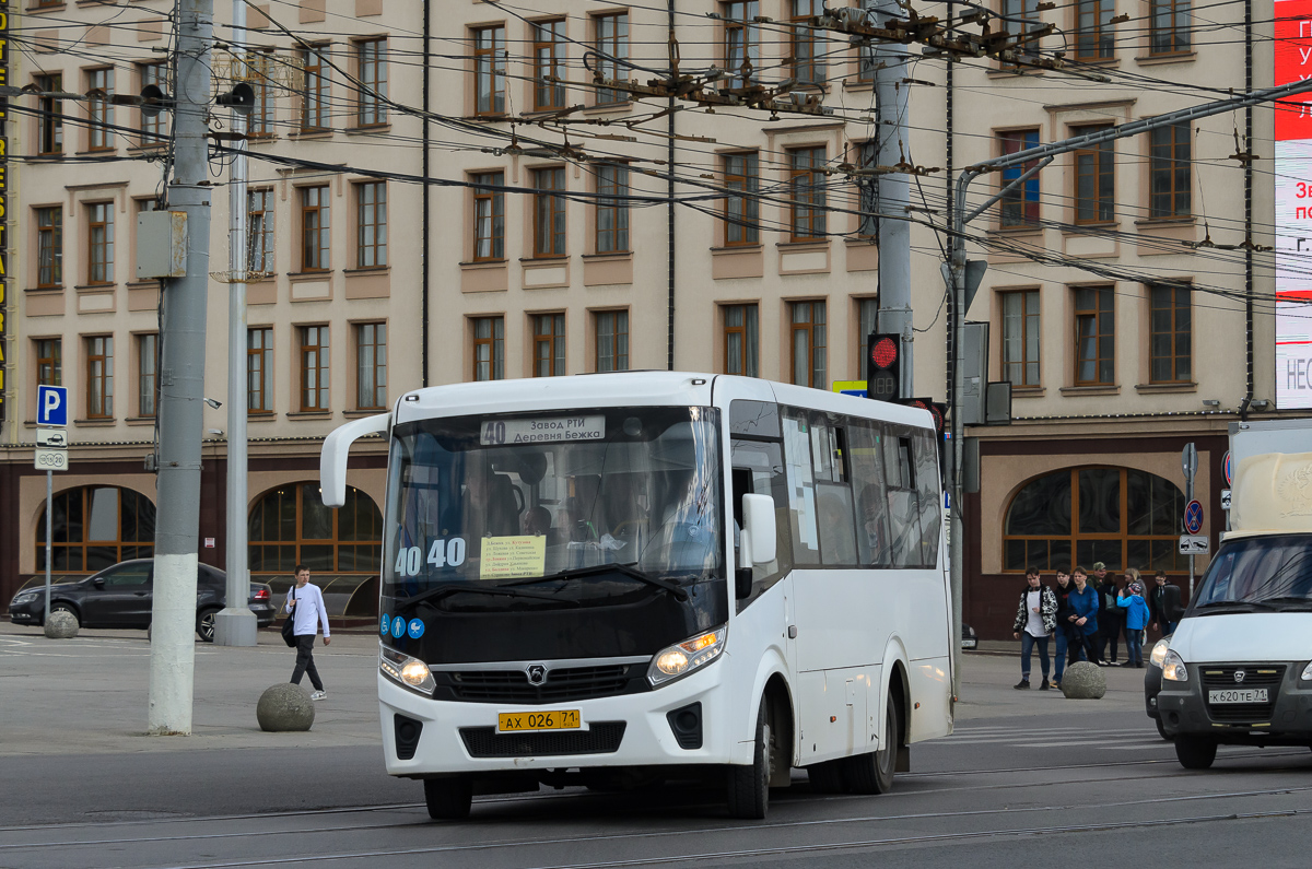 Тульская область, ПАЗ-320435-04 "Vector Next" № АХ 026 71