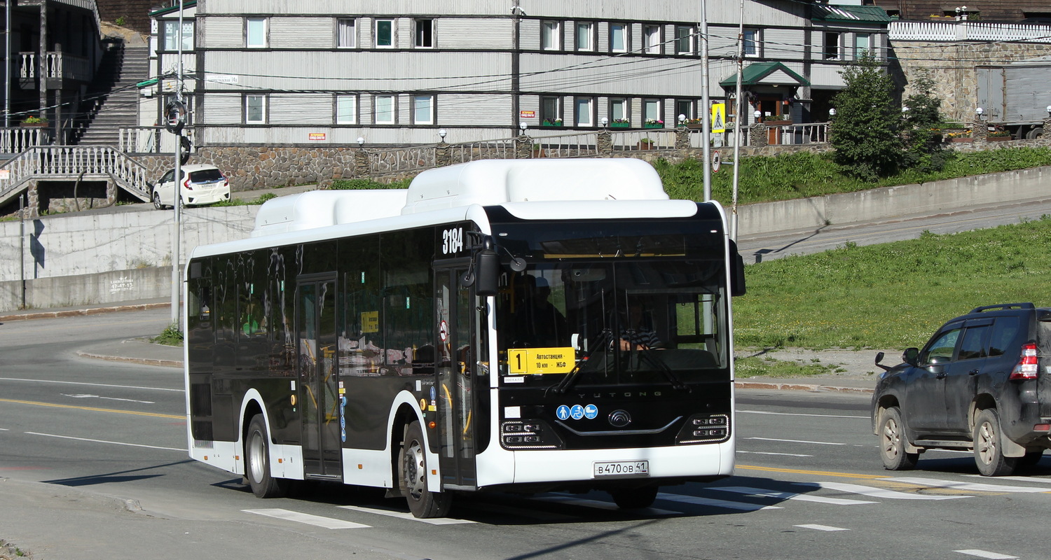 Камчатский край, Yutong ZK6116HG № 3184