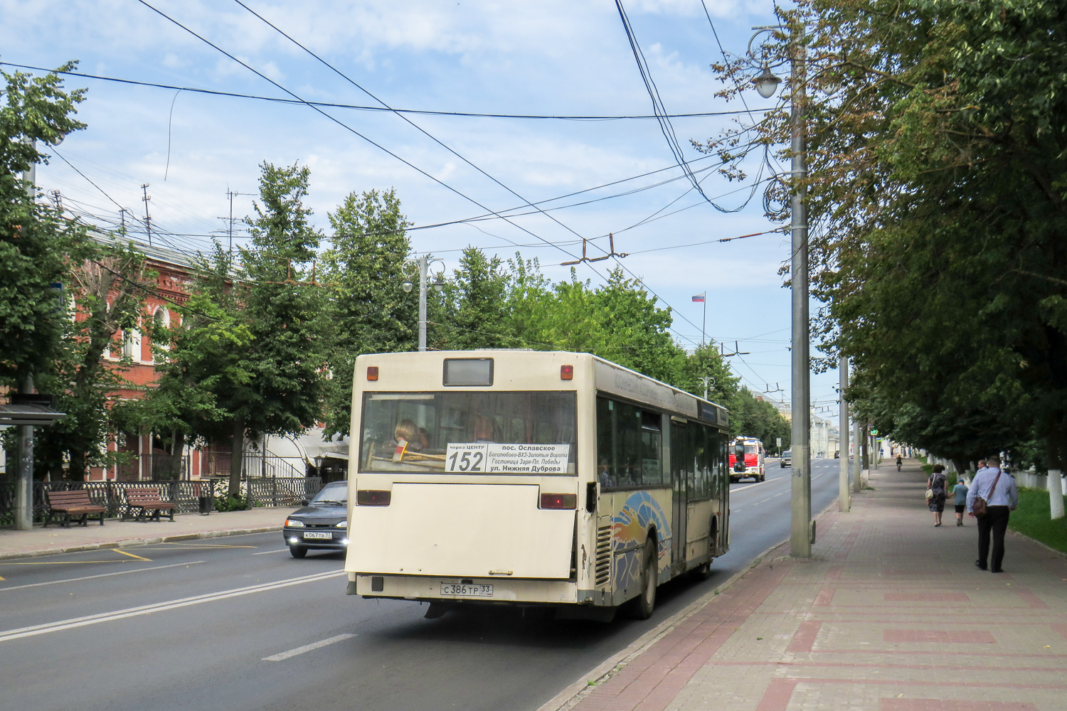 Владимирская область, Mercedes-Benz O405N2 № С 386 ТР 33