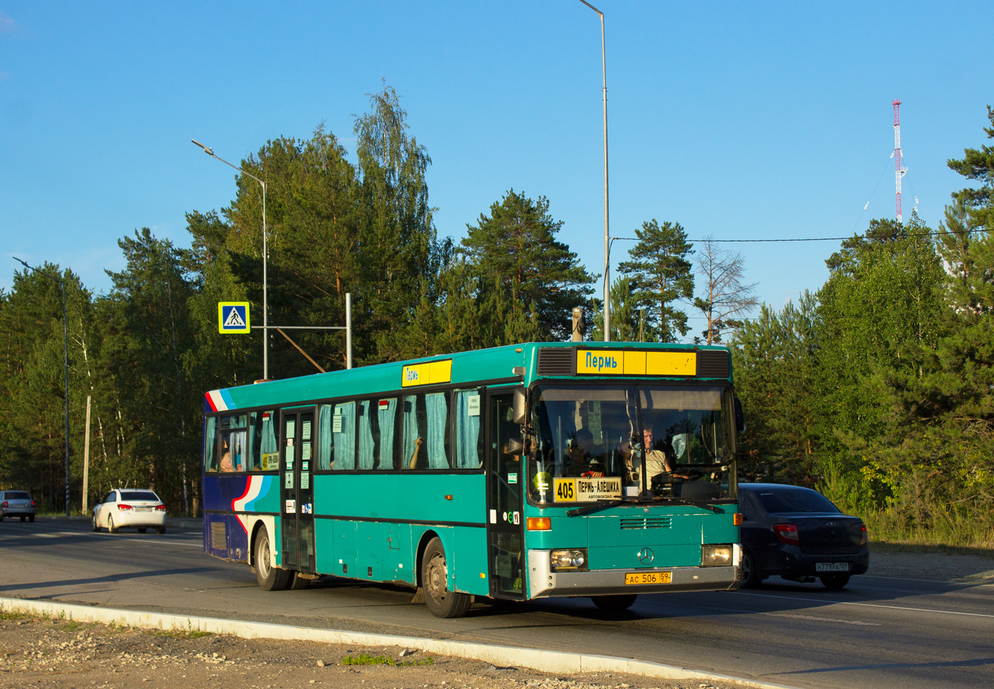 Perm region, Mercedes-Benz O407 № АС 506 59