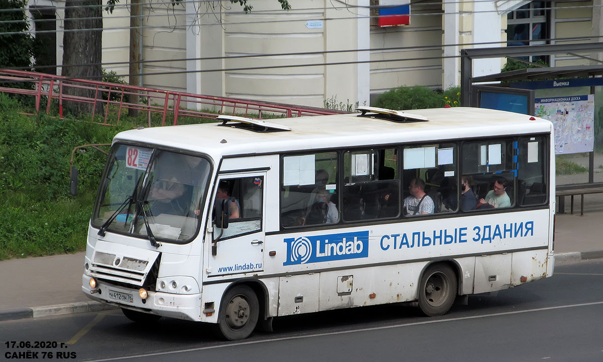 Ярославская область, ПАЗ-320402-05 № Н 412 ОН 76