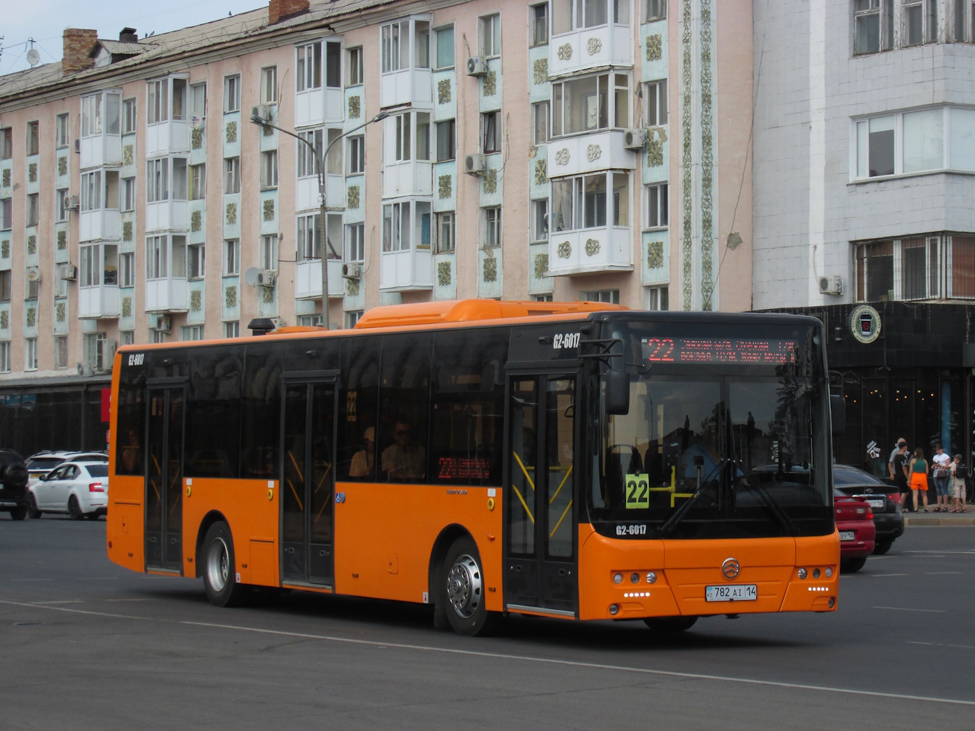 Павлодарская область, Golden Dragon XML6125CR (Hyundai Trans Auto) № G2-6017