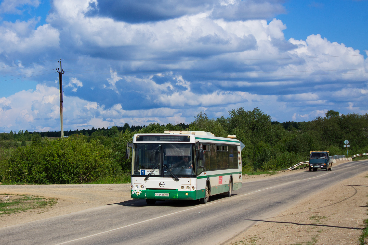 Пермский край, ЛиАЗ-5292.21 № Н 124 СЕ 159