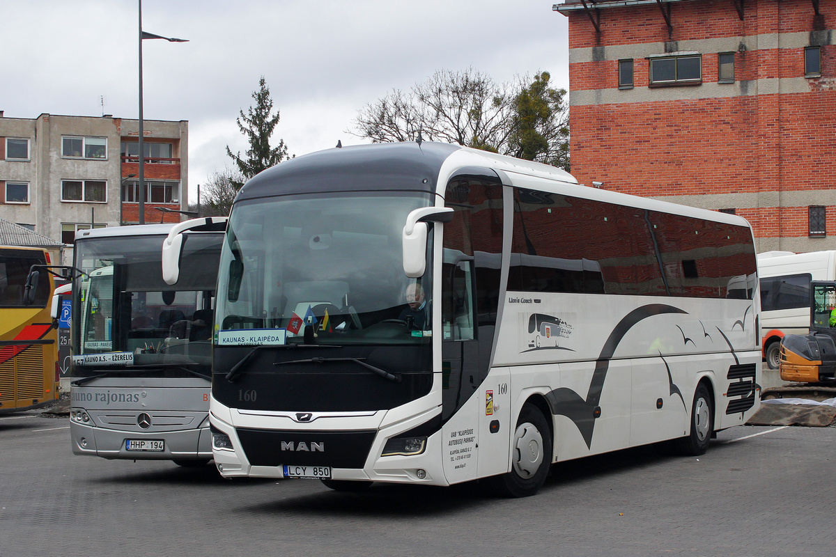 Литва, MAN R07 Lion's Coach RHC464 № 160