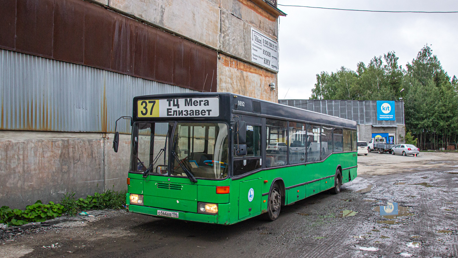 Sverdlovsk region, Mercedes-Benz O405N2 # О 144 АВ 196