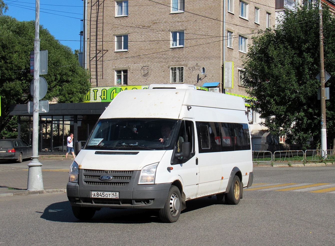 Удмуртия, Sollers Bus B-BF (Ford Transit) № А 845 ОТ 43