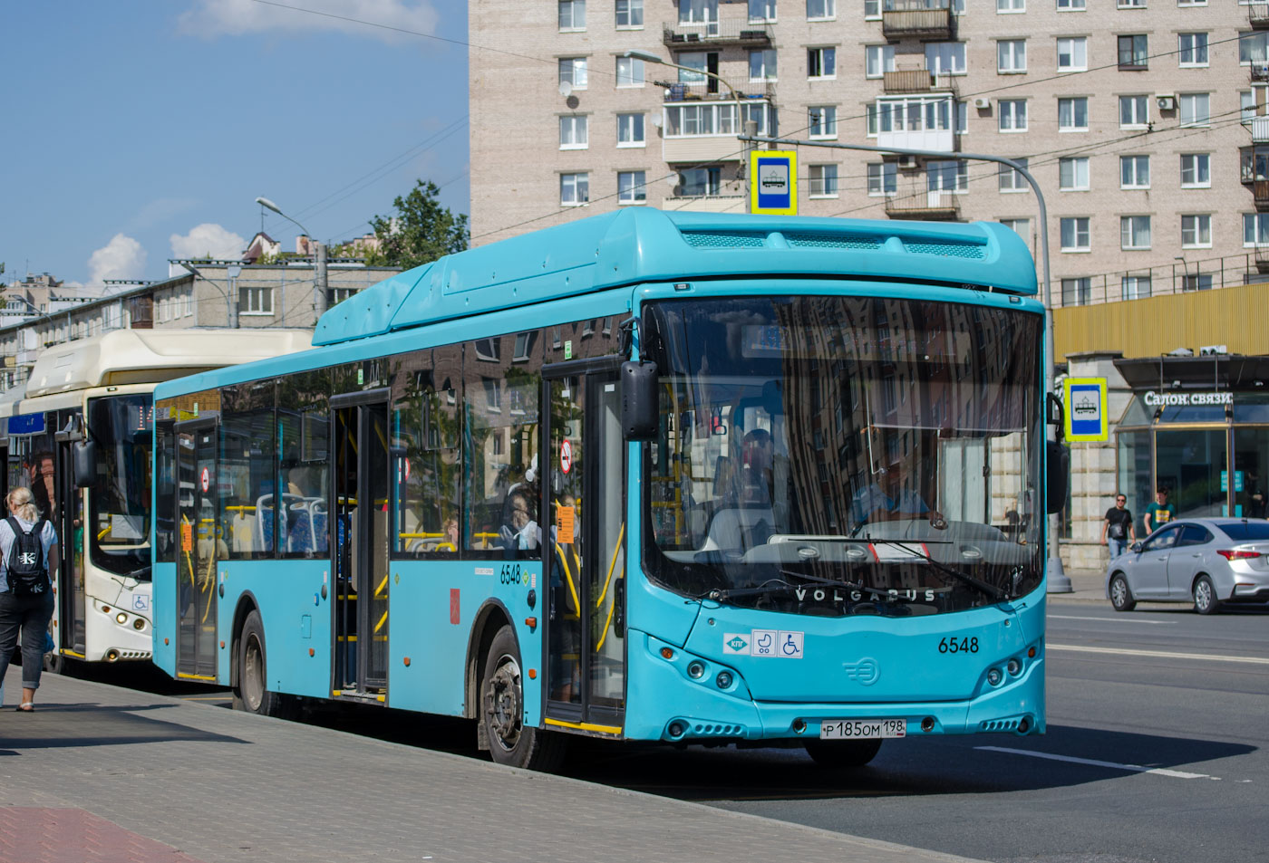 Санкт-Петербург, Volgabus-5270.G4 (CNG) № 6548