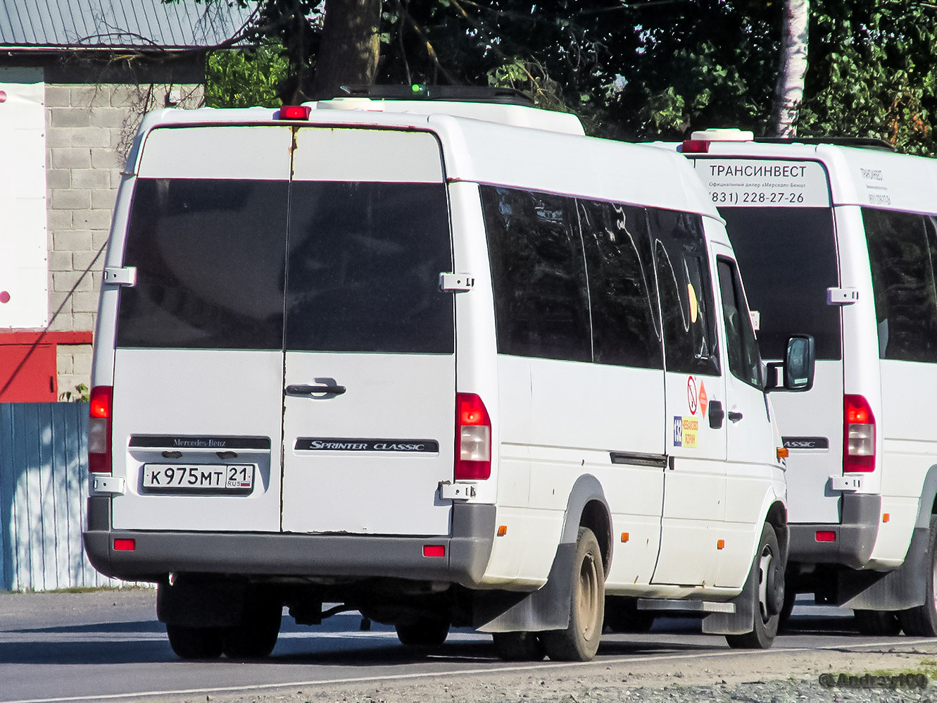 Чувашия, Луидор-223237 (MB Sprinter Classic) № К 975 МТ 21