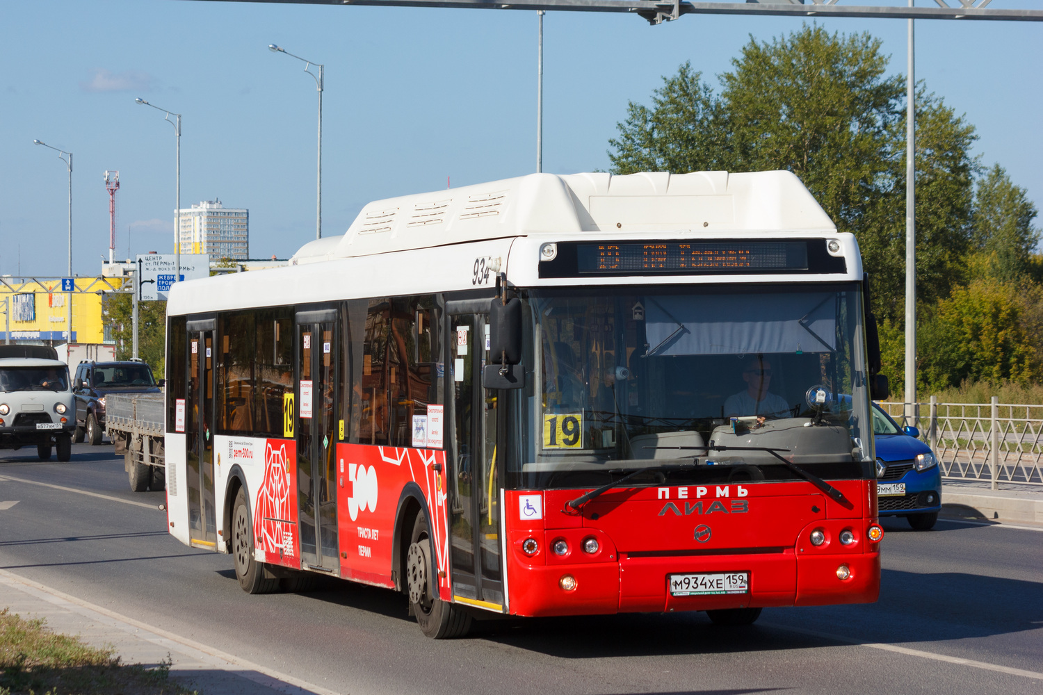 Пермский край, ЛиАЗ-5292.67 (CNG) № М 934 ХЕ 159