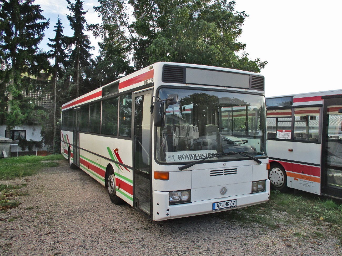 Рейнланд-Пфальц, Mercedes-Benz O407 № AZ-MK 67