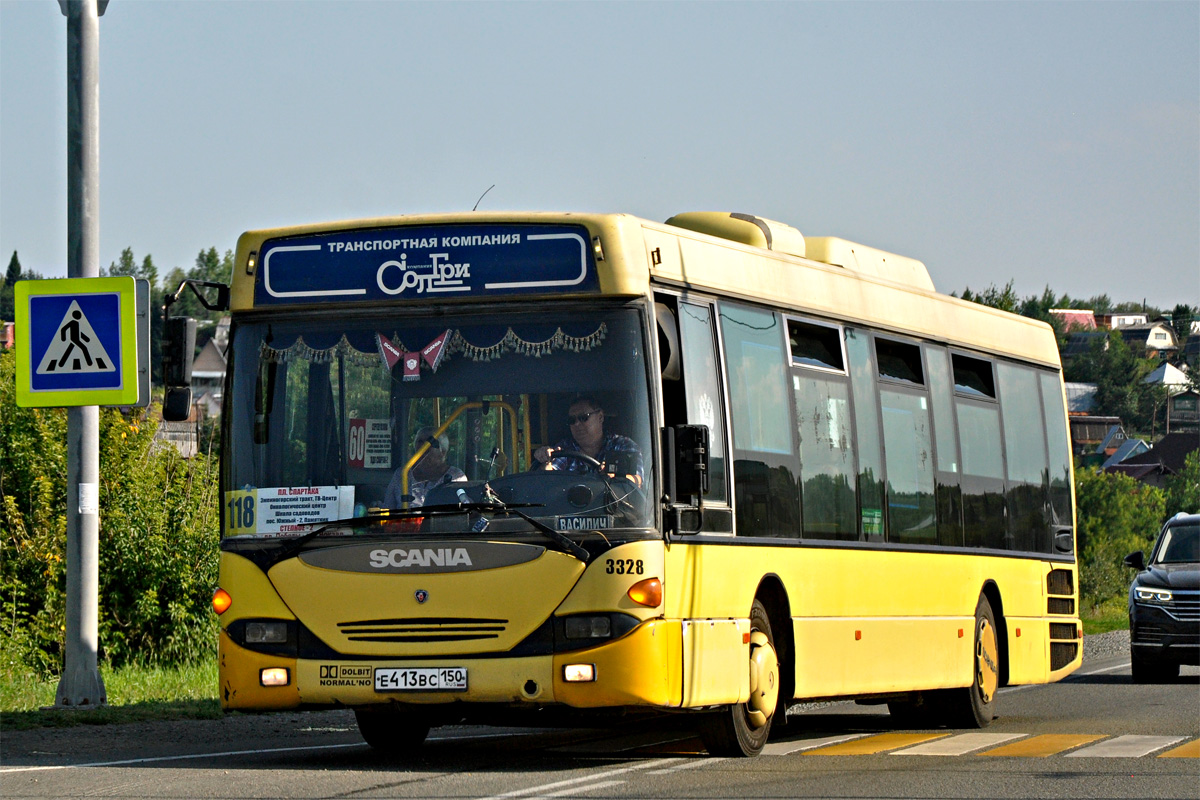 Алтайский край, Scania OmniLink I (Скания-Питер) № Е 413 ВС 150