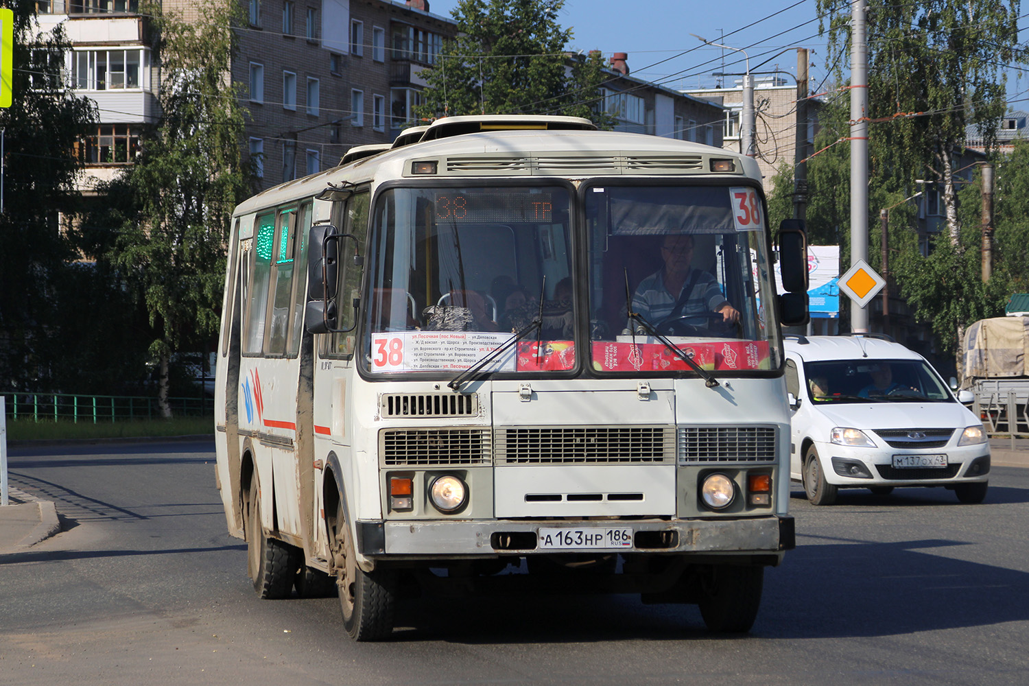 Кировская область, ПАЗ-4234 № А 163 НР 186