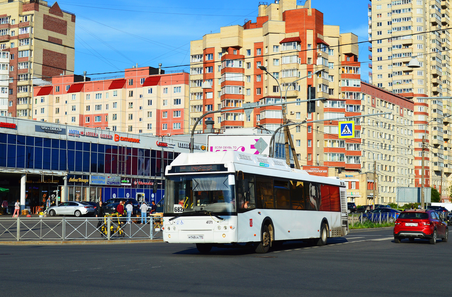 Санкт-Петербург, ЛиАЗ-5292.67 (CNG) № 4171