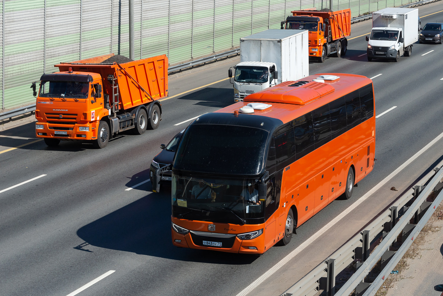 Тульская область, Zhong Tong LCK6127H ComPass № У 843 ОУ 71