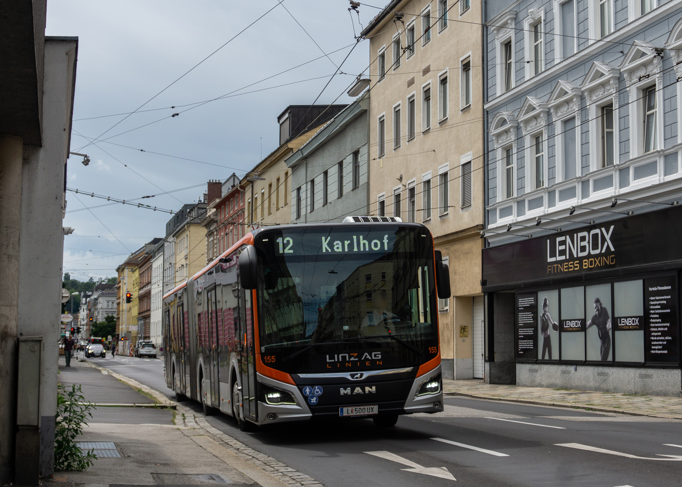 Австрия, MAN 18C Lion's City 18 NG360 EfficientHybrid № 155