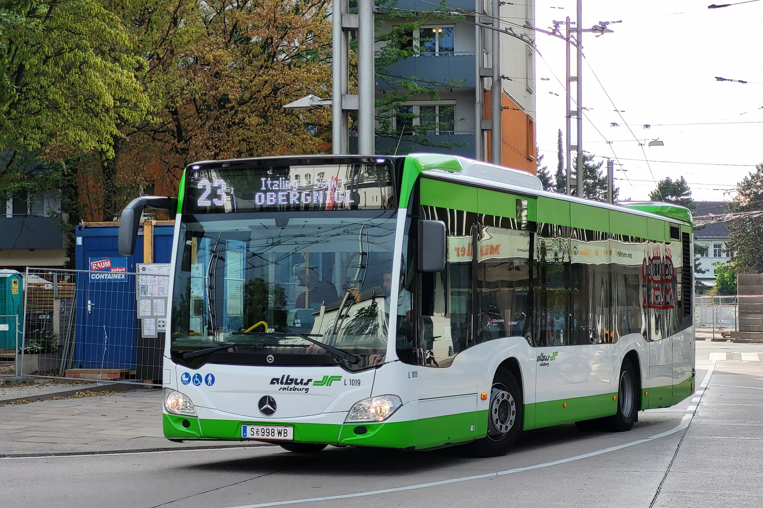 Австрия, Mercedes-Benz Citaro C2 K № L1019