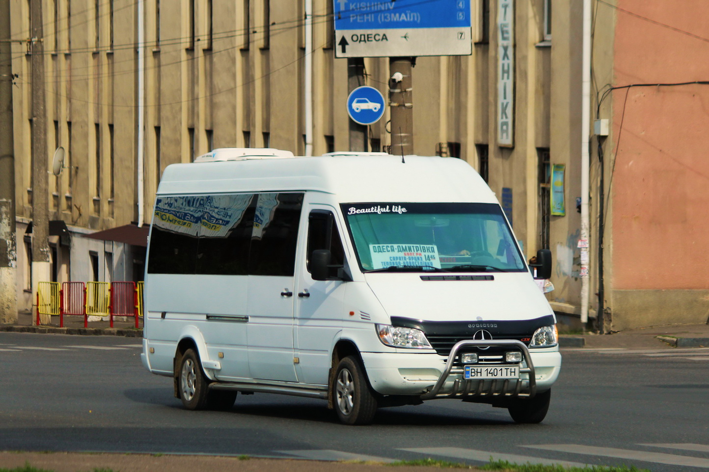 Одесская область, Mercedes-Benz Sprinter W904 416CDI № BH 1401 TH