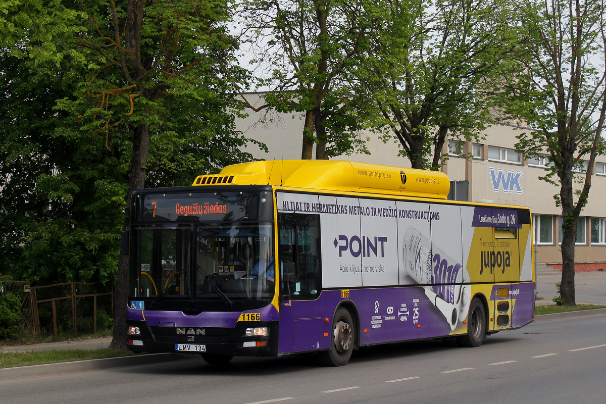 Литва, MAN A21 Lion's City NL243 CNG № 1166