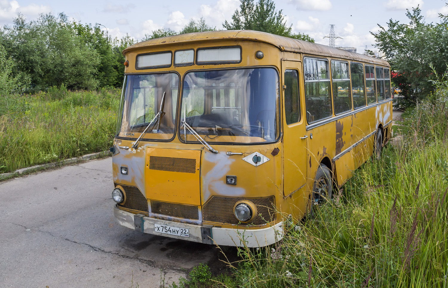 Алтайский край, ЛиАЗ-677М № Х 754 НУ 22