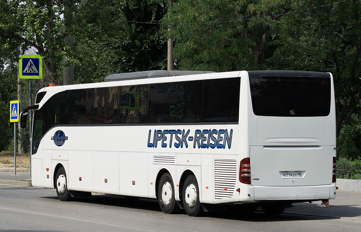 Липецкая область, Mercedes-Benz Tourismo II L 17RHD № М 714 ЕХ 48