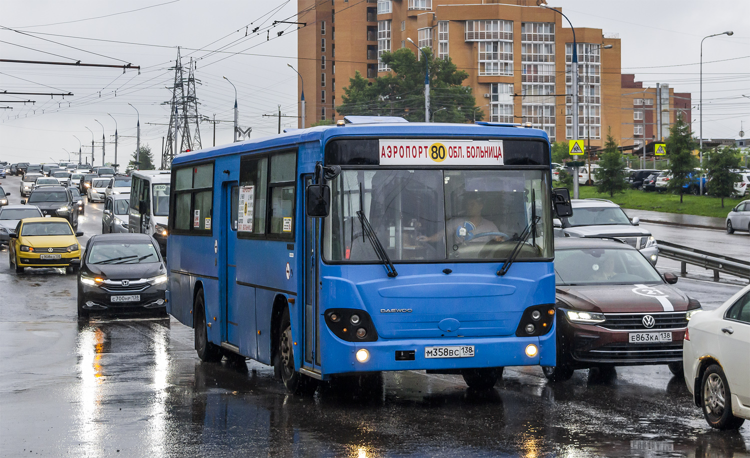 Иркутская область, Daewoo BS106 Royal City (Ulsan) № М 358 ВС 138