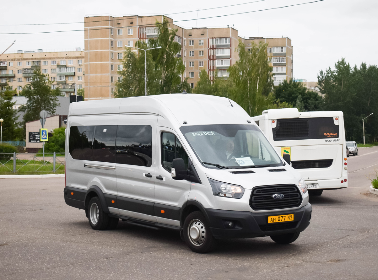 Тверская область, Ford Transit FBD [RUS] (X2F.ESG.) № АН 077 69; Тверская область, ЛиАЗ-5292.22 (2-2-2) № О 172 СА 69