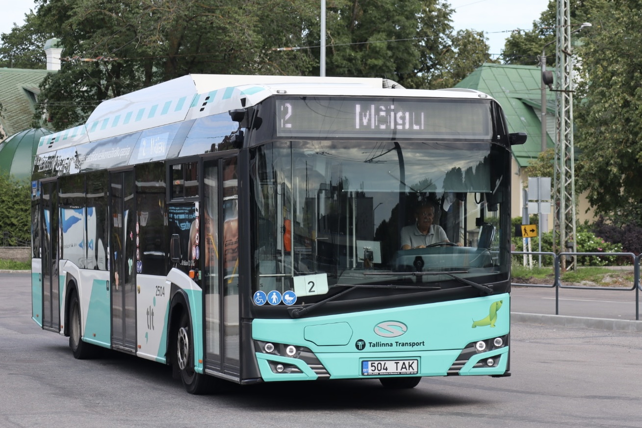 Эстония, Solaris Urbino IV 12 CNG № 2504
