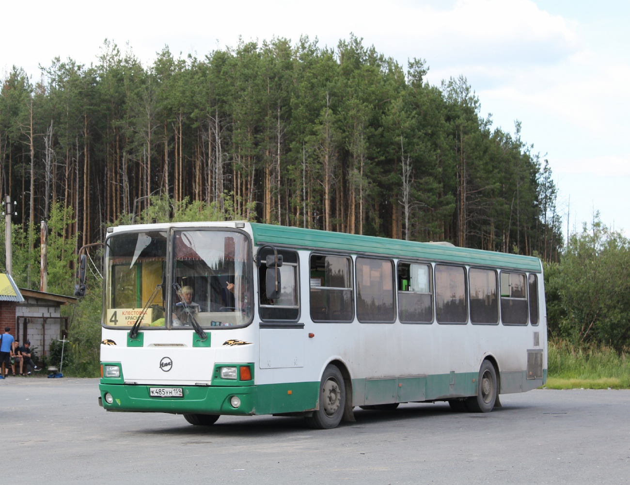 Пермский край, ЛиАЗ-5256.25 № К 485 УН 159