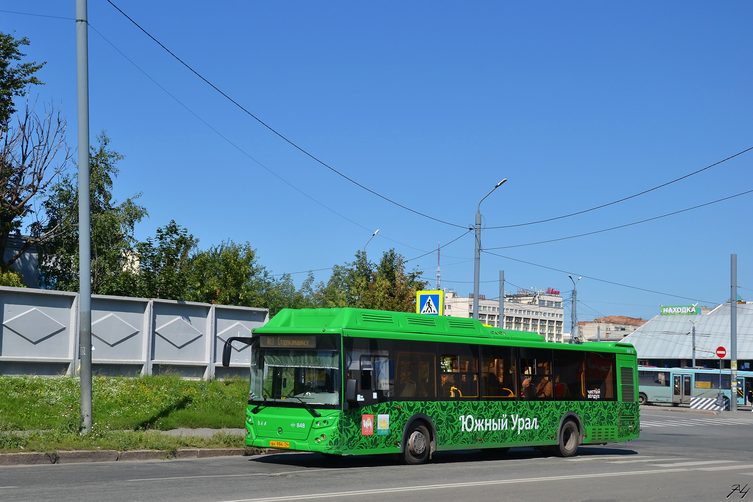 Obwód czelabiński, LiAZ-5292.67 (CNG) Nr 848